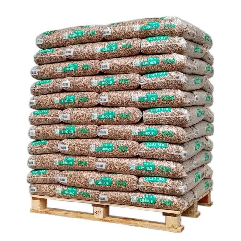 Granulés de bois Limouzi - 66 sacs de 15 Kg