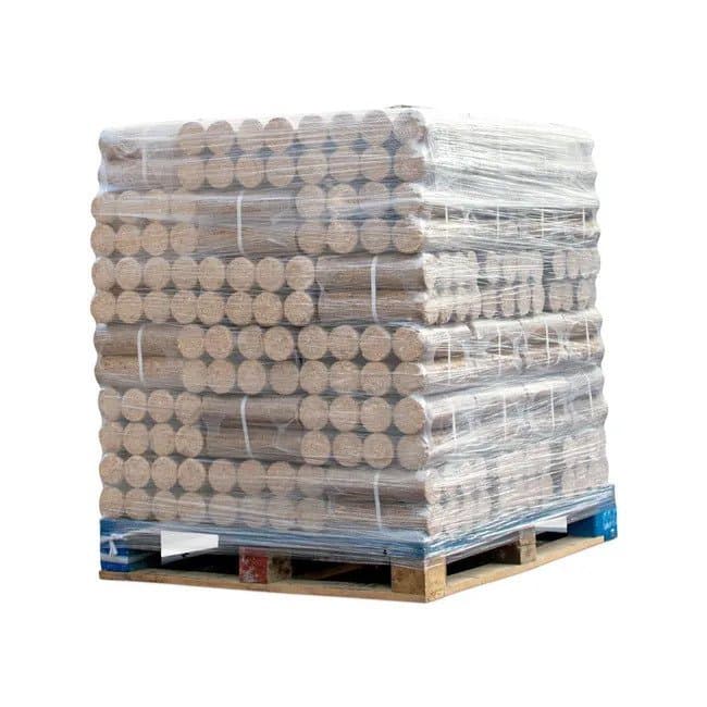 Bûches compressées de jour pour poêle à bois cheminée - 1000 Kg - Miniature 2