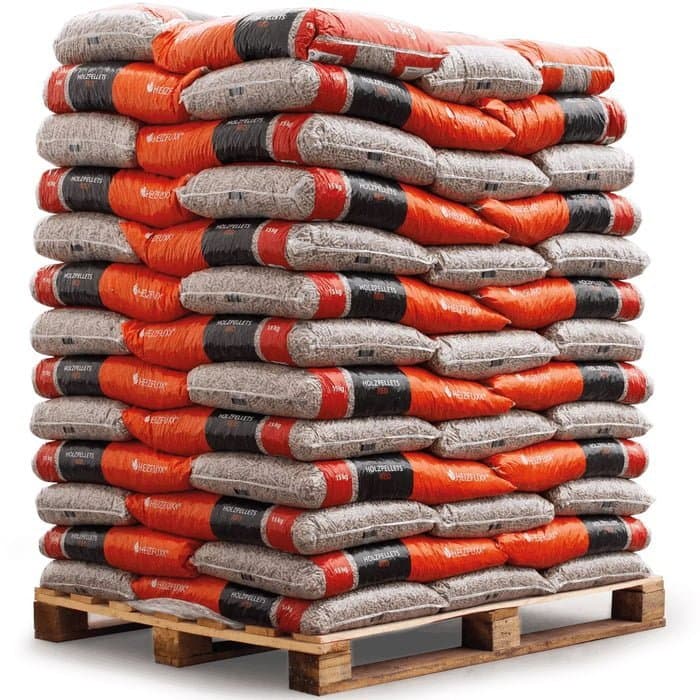 Granulés HEIZFUXX rouge EN+ A1 - Palette 65 sacs x 15kg