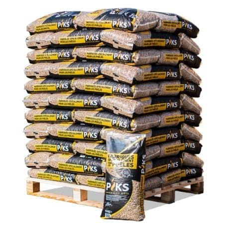 Granulés PIKS - Palette de 66 sacs (990kg) certifié (Din Plus)